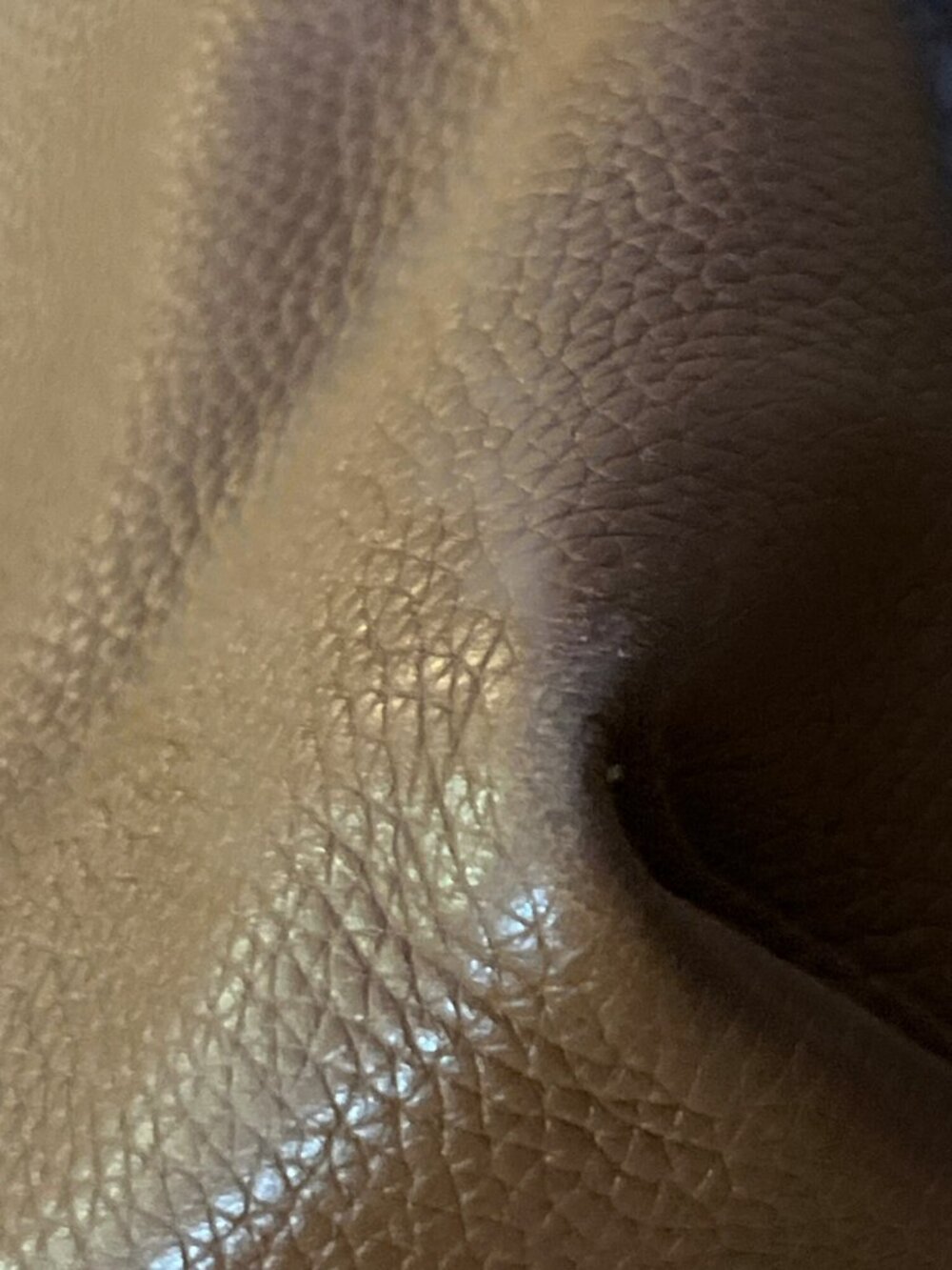 Michael Kors Downtown Astor Large Brown Pebbled Leather Shoulder Bag Chain Strap - Picture 6 of 16